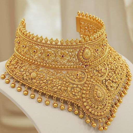 Gorgeous Gold Choker !