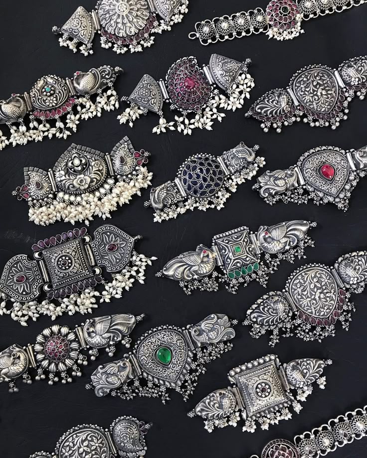 Silver Choker Necklace Designs for celebration